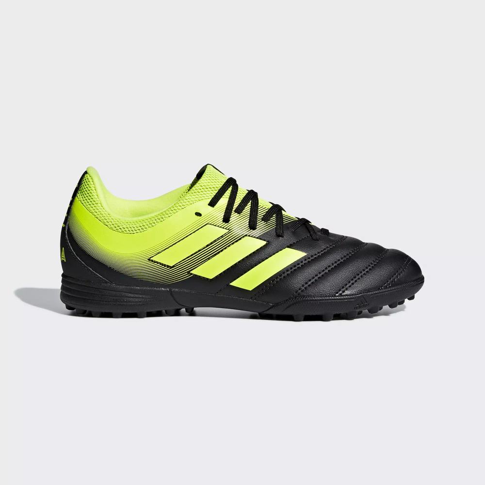 Adidas Copa 19.3 Turf Tenis De Futbol Negros Para Niña (MX-47219)